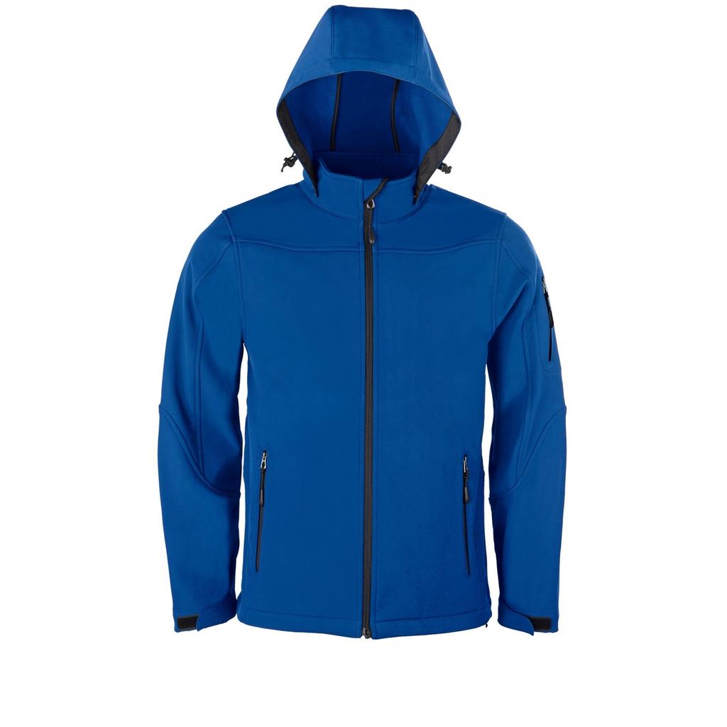 HRM Womens/Ladies Hooded Soft Shell Jacket
