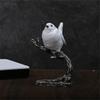 Animal Statue Modern Sculpture for Home Office Desk Decor Resin Birds Figurine Gifts Decorative Birds on Branch Statue