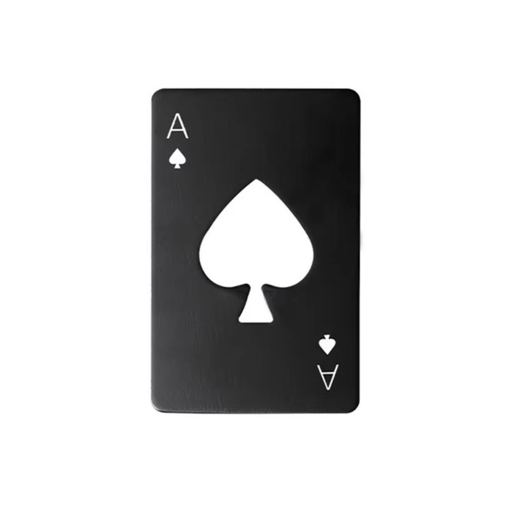 Creative Poker Card Beer Drink Bottle Opener Portable Stainless Steel Barware Bartender Corkscrew Kitchen Accessories