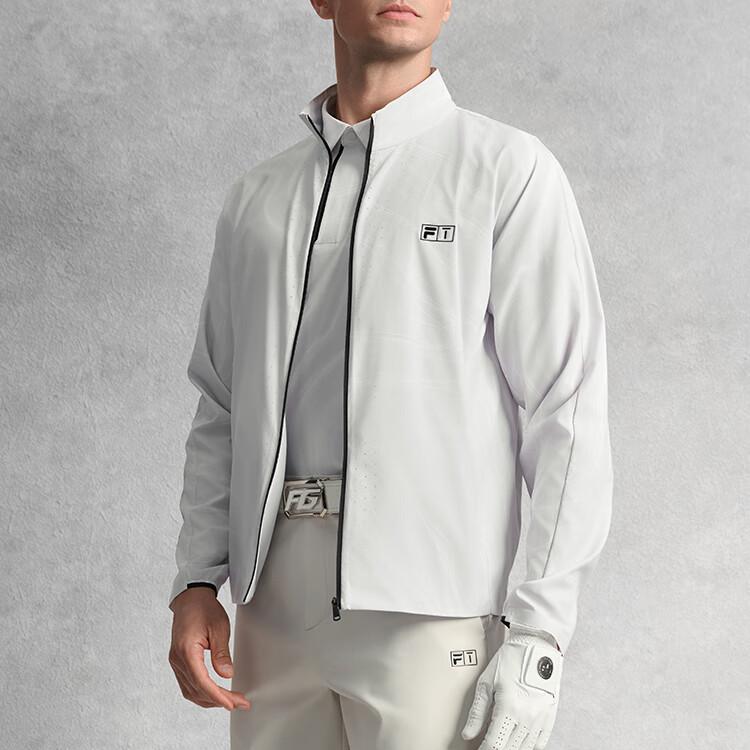 Fila Golf Classic Versatile Outdoor Stand Collar Knit Sweater Men Sweater A11M535709F-ZA