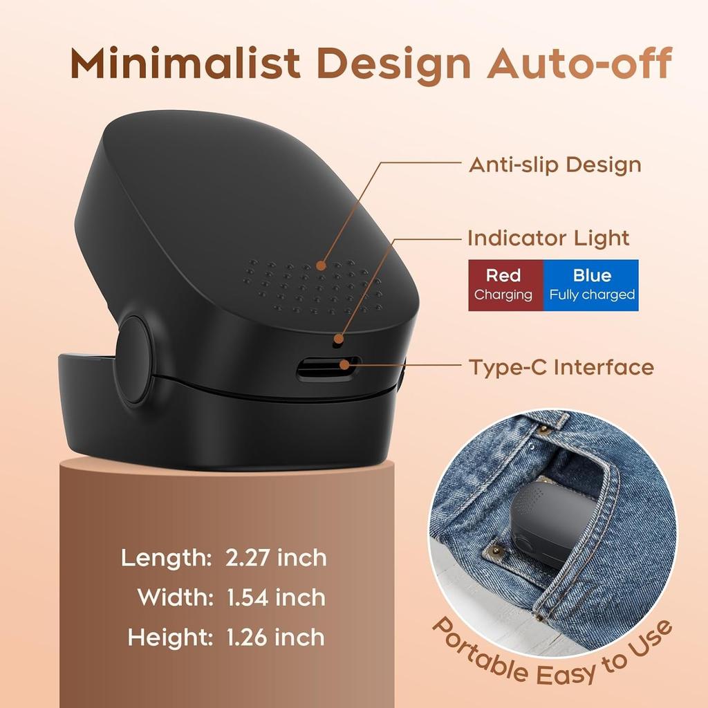 Nail Fungus Cleaning Laser Light, Used For Onychomycosis, USB Charging 905nm Infrared Light 470nm Blue Light