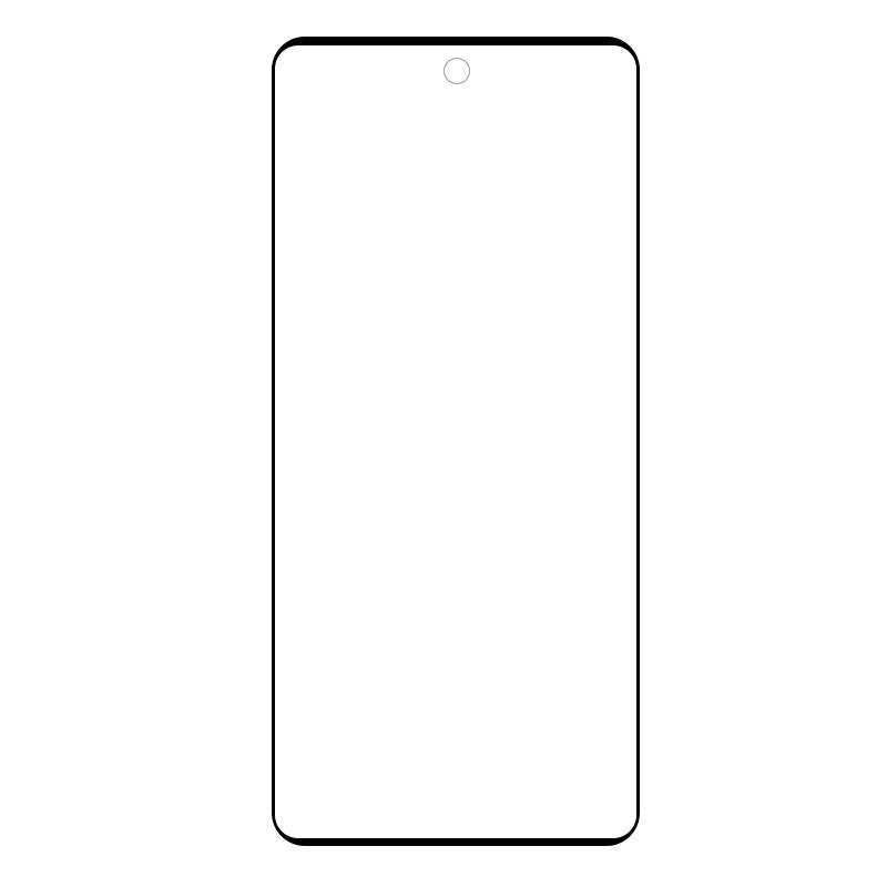 For Realme 12 Pro 5G/12 Pro+ 5G Screen Protector Silk Printing Side Glue Curved High Aluminum-silicon Glass Film