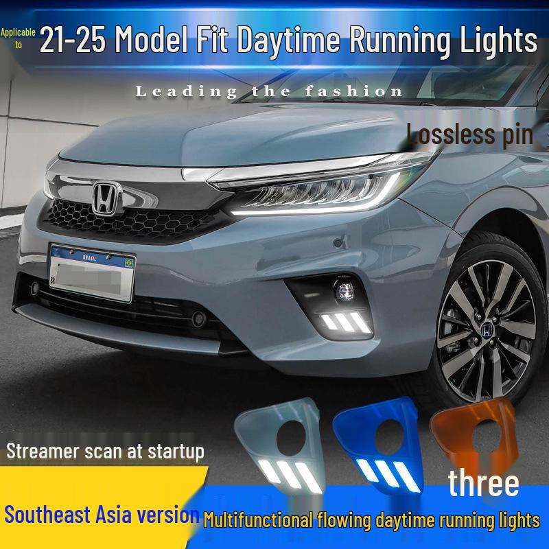 21-25 Model Honda City Overseas Edition LED Daytime Running Lights