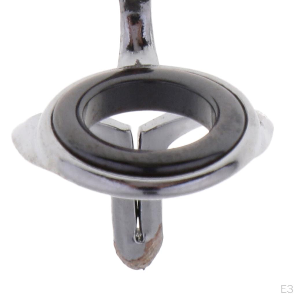 5 Pieces Cast Steel Rod Guide SIC DIY Construction