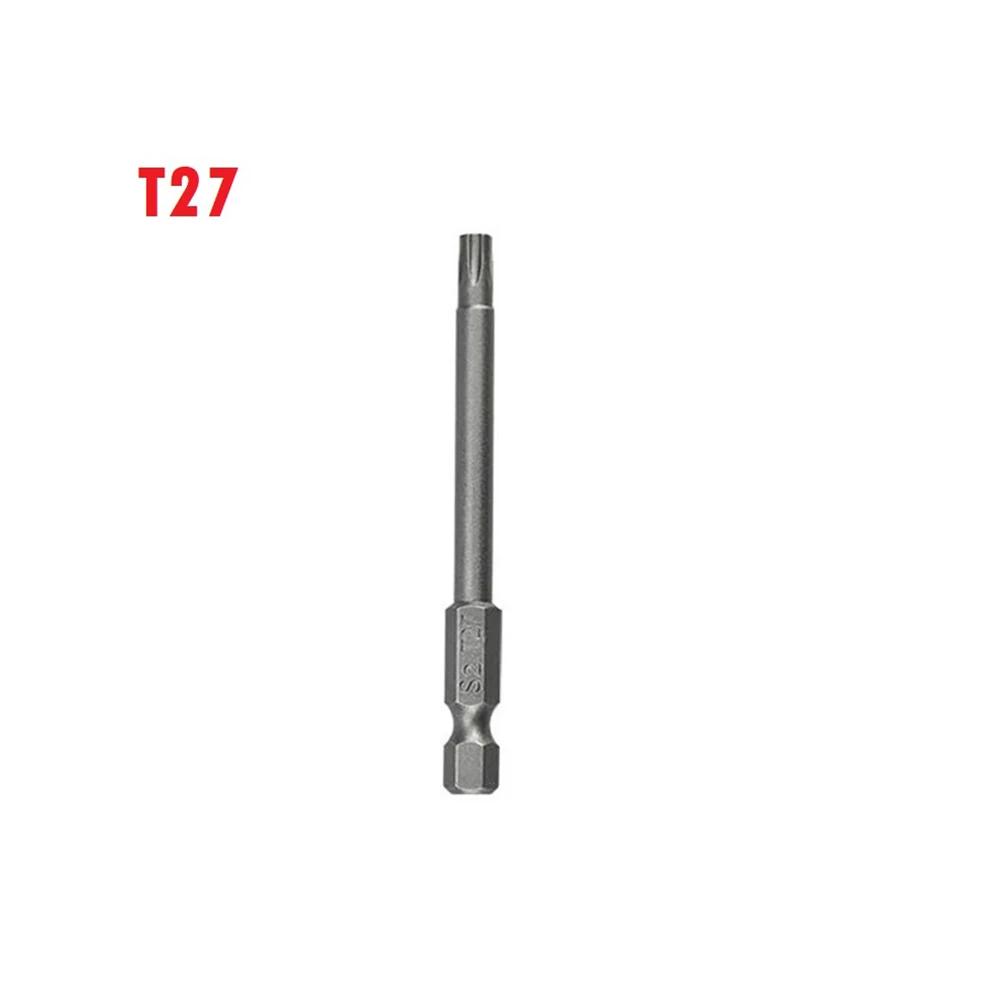 1Pcs Torx Magnetic Screwdriver Bit Security Tamper Proof Star 1/4in Hex Shank Screwdriver T7/T8/T9/T10/T15/T20/T25/T27/T30/T40