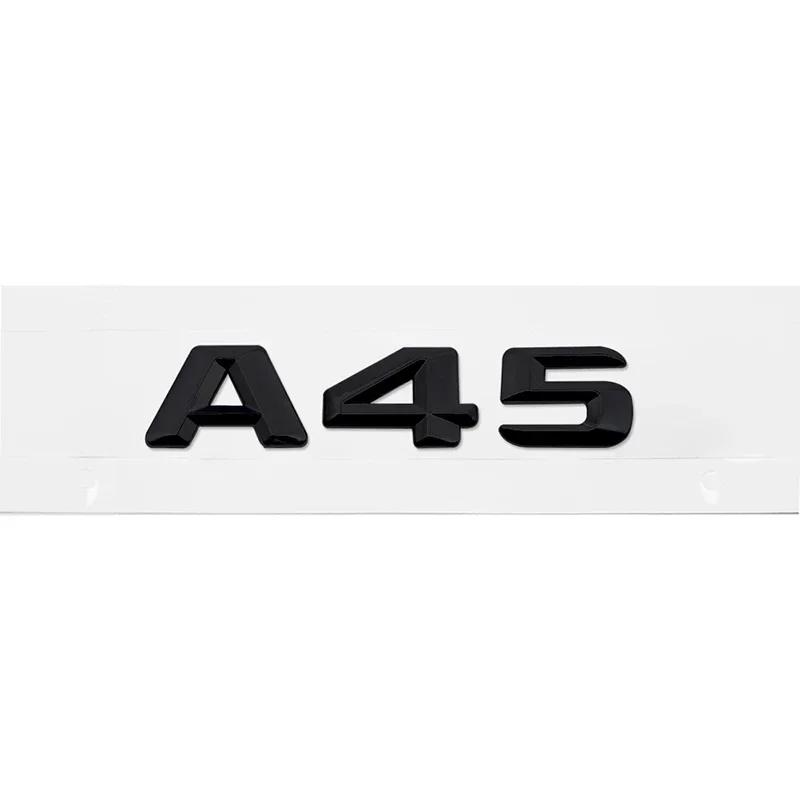 Stop ABS Naklejka z Emblematem na Klapę Bagażnika Samochodu dla Mercedes Benz Klasa A A45 A63 A140 A160 A180 A200 A220 A250 A260 Emblemat Tylnego Bagażnika