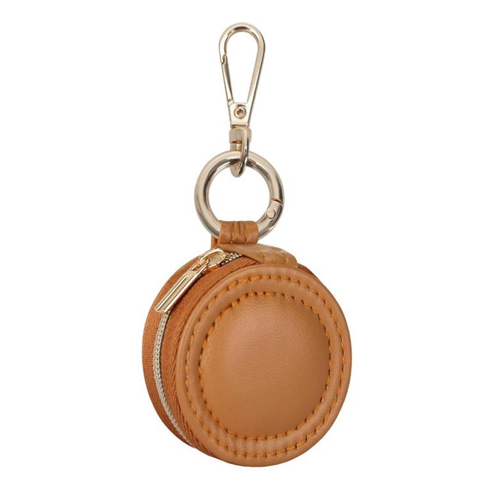 Portable Ring Keychain Holder for Gym and Travel, Cute Jewelry Holder for Sports Bag, Compact Ring Earring Necklace Storage Case