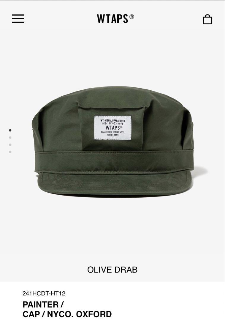 

[USED] wtaps PAINTER CAP NYCO OXFORD painter cap