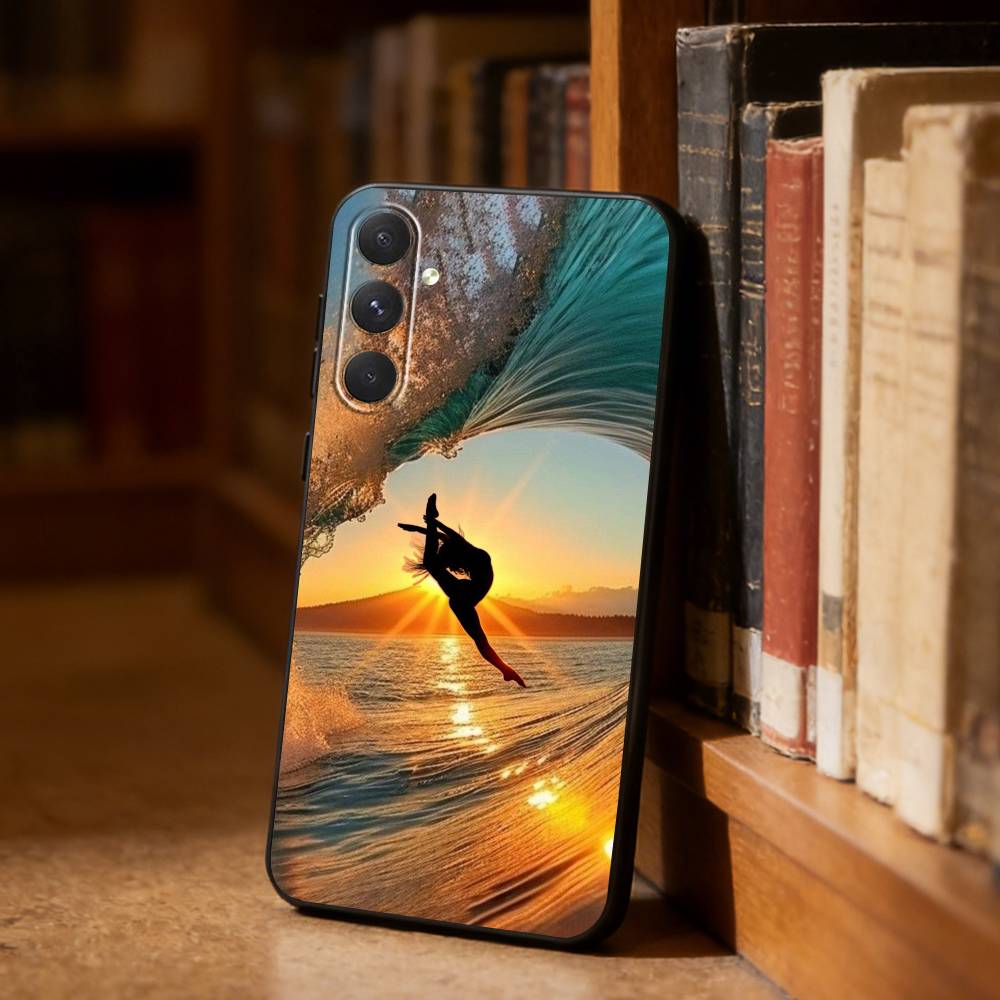 

Чехол для телефона GYM Girl Gymnastic для Samsung S26, S25, S24, S23, S22, S21, Plus, Fe, Lite, Другие Черный Чехол Samsung S23ULTRA5G