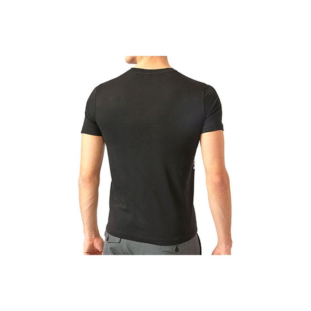 Emporio Armani Printed Crew Neck Short Sleeve T-Shirt Men tops Black 3Z1T72-1JPZZ-0999