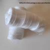 White Cotton & Polyester Heat Shrink Tape for Motor Repair and Copper Wire Insulation