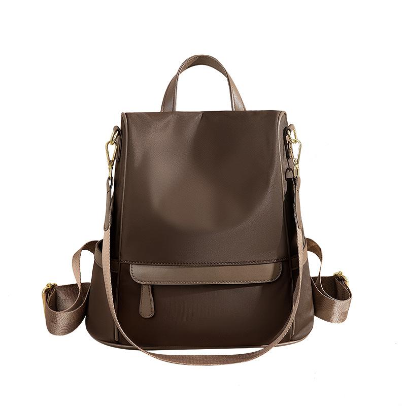 

Anti Theft Backpack New Ins Super Popular Fashionable Commuting Oxford Cloth Small Backpack Simple Canvas Backpack