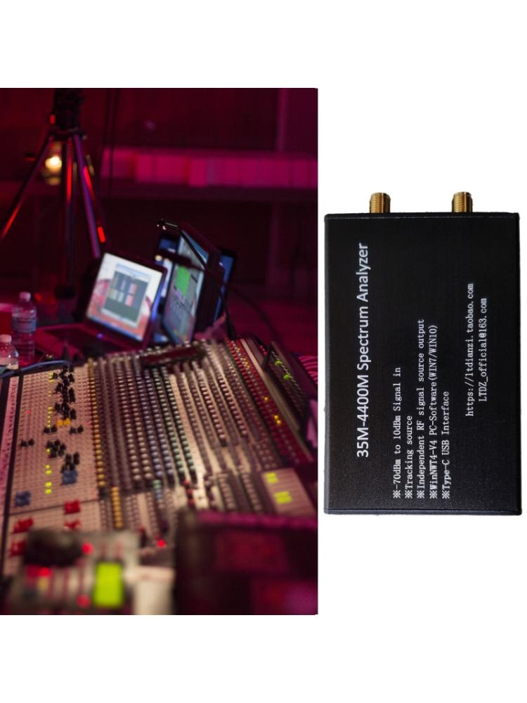 Portable USB Signal Source Spectrum Analyzer Tool Compatible for Engineers Hobbyists Frequency Testing Analysis