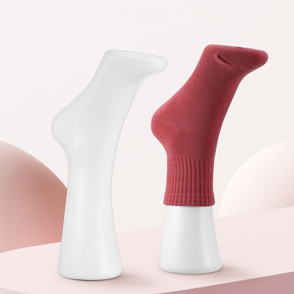 Gatuida Fake Feet Model: Foot Mannequin Leg Foot Sock Display Mold Foot Model Stand Jewelry Mannequin Display for Home Shop Feet Mannequin