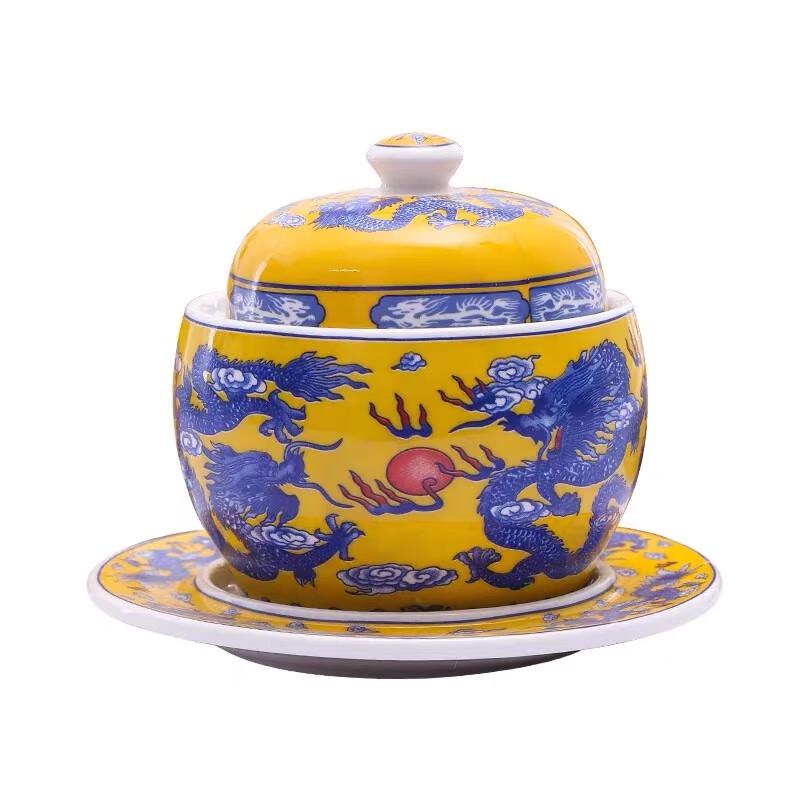 Naijiang 350ml Ceramic Covered Stew Pot
