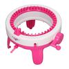 Knitting Machine 40 Needles Hand Loom Kit Star Cylinder DIY Gloves Scarves Hats L