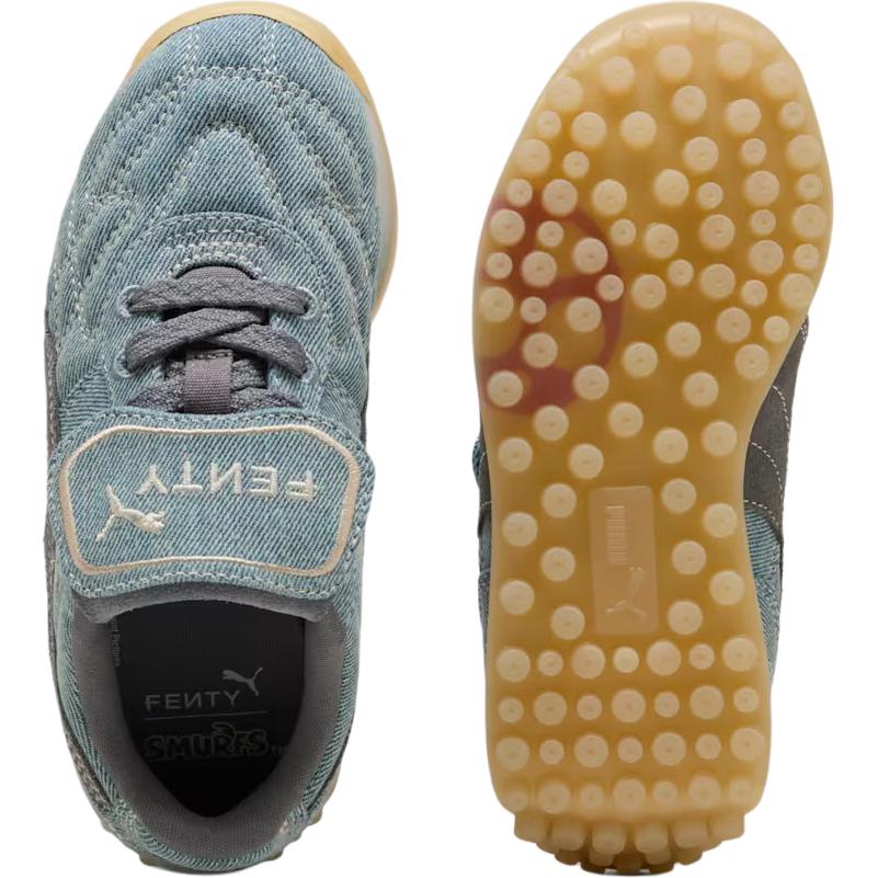 The Smurfs x Fenty x Puma Avanti LS Stitched Little Kid Slate Sky Denim Kids Sneakers Blue 404151-01