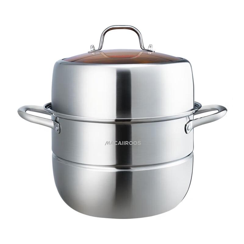 Maikaluo Double-Layer Stainless Steel Steamer