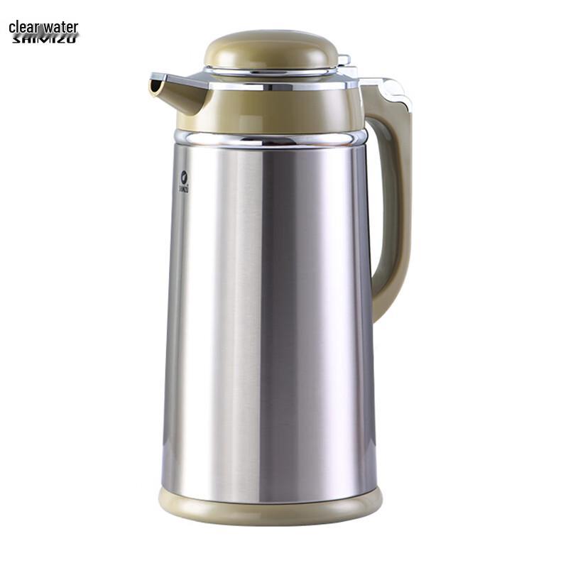 Shimizu 1.6L Home Vacuum Flask with Glass Liner