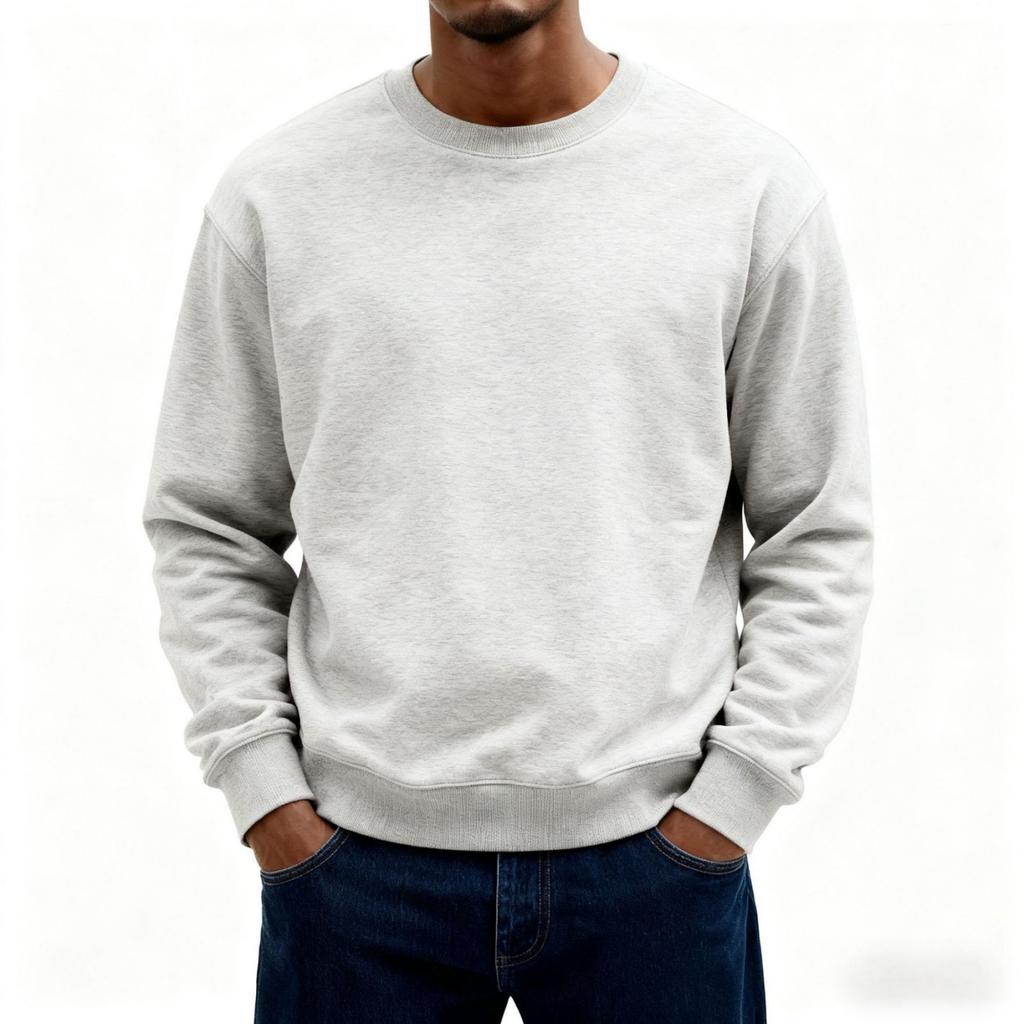 Mens Cable Knit Casual Long Leeve Crewneck Pullover Sweaters Textured