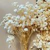 Elegant White Artificial Flowers Bouquet Realistic Linen Like Texture, Durable Low Maintenance for Home, Wedding, Valentine'S Day, Birthday, Spring/su