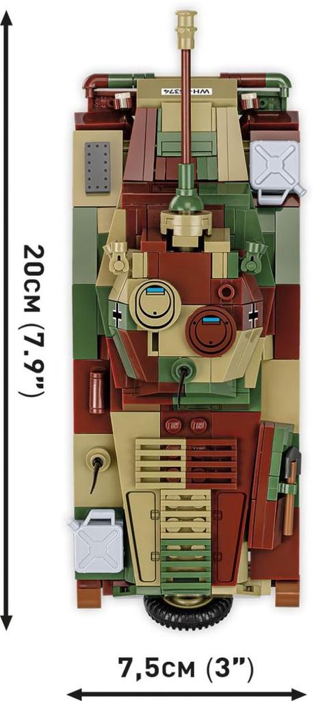 COBI 2287 Bausteine, vícebarevný, JEDNA velikost