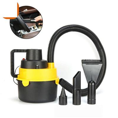 Wet Dry Canister Vacuum Cleaner 12V 60W High Power Portable Car Vacuum