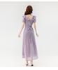 Elegant French Ruffle Dress - Slim-Fit Waist-Cinching Summer Style for Women