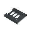 Black 2.5" Skids For Ssd To 3.5" Bay Caddy Tray Hard Drive Hdd Metal Mounting Dock Tray Bracket Adapter Converter Enclosure