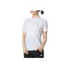 Skechers Solid Quick-Dry Breathable Knitted Polo Shirt Women Tops Bright-White P223W063-0019