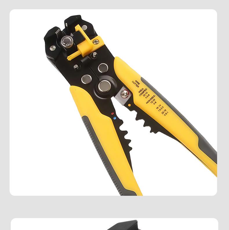 Electrician's Multifunctional Automatic Wire Stripper & Crimping Pliers