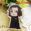 Potter Cartoon Harry Snape Malfoy George Bill Movie Character Pendant Keychain