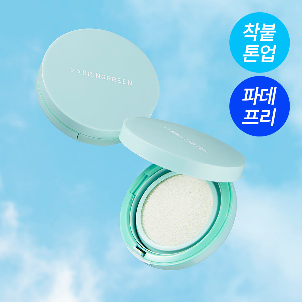 BRINGGREEN Tea Tree Cica Tone-Up Sunscreen Cushion 15g