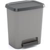 Pedal Bin - - COMPATTA - 25 L - Anthracite Grey - Polypropylene