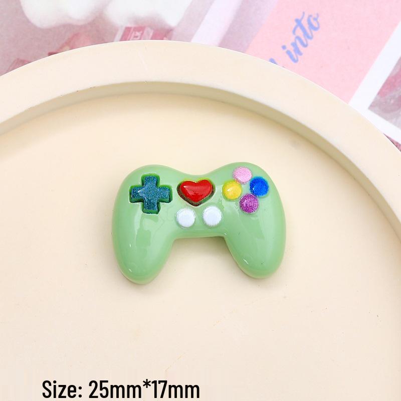 Multicolor Cartoon Game Controller Hair Clip Resin Accessories for DIY Jewelry & Crocs Charms
