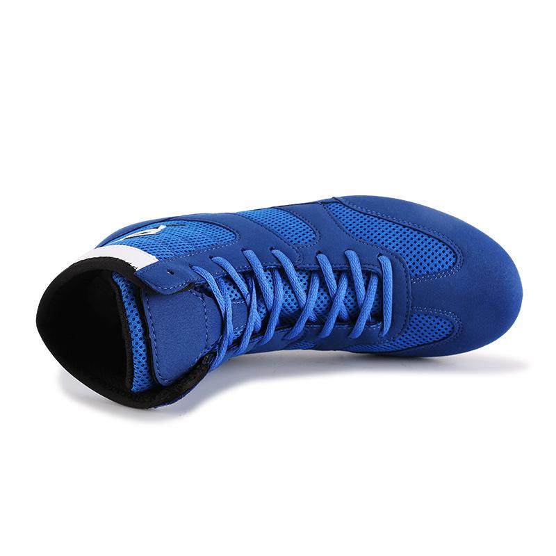 New wrestling men's training shoes, wrestling shoes, boxing sports shoes, wrestling shoes, sanda shoes, single pairs are approved