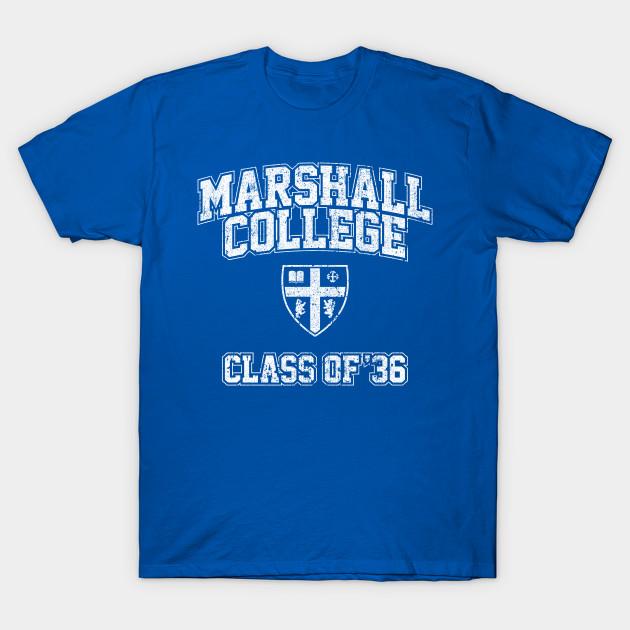 

Men Black Print T-shirt Marshall College Class Of 36 (Indiana Jones) No-Cut Transfer Paper Print Cotton Tshirt - Men s Summe... S разноцветный