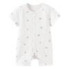 Babylove Unisex Summer Pure Cotton Short-Sleeve Romper