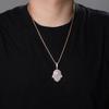 Men's Trendy Retro Fatima Hand Zircon Necklace