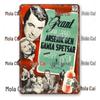 Personalized Retro Movie Poster Tin Sign - Creative American Vintage Metal Art