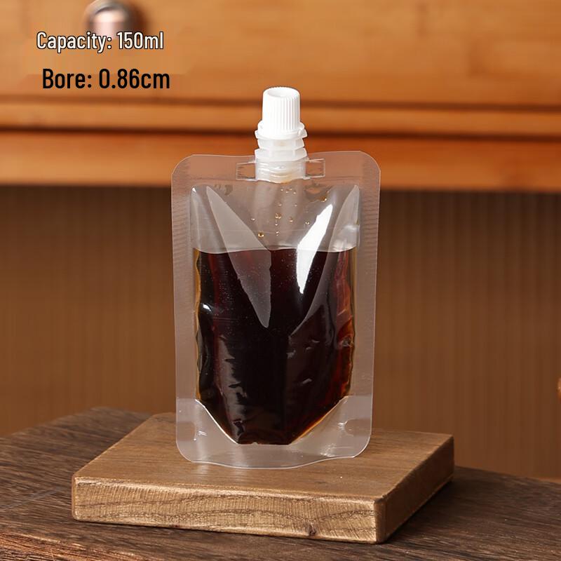 Yudu Transparent Stand-Up Spout Pouch