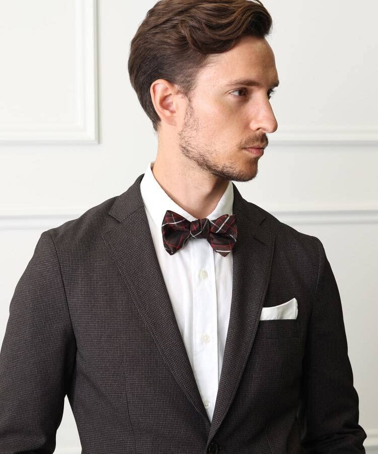 Takeo Kikuchi Bow Tie Wine Red Made In Formal Free Shipping Men's (G8701023), (263), Japan, Wear,