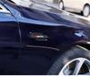 PAIR Car Front Fender Side Air Vent Cover Trim Stickers Shark Gills Sports Style