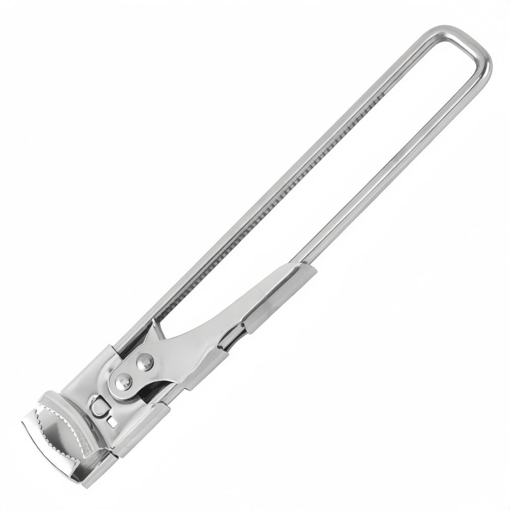 Screw Cap Can Opener Stainless Steel Adjustable Easy To Open Lid Suitable for Household Bar Kitchen Bottle Opening Small Tools