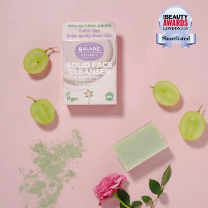 

French Handmade Organic Solid Face Cleanser 80g