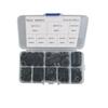 13x7x2cm Black Plastic Washers Assorted Washer Sizes Easy To Use Box High Temperature Resistant For Appliance Repair