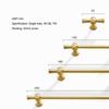 French Style Cabinet Knobs Elegant Door Handles  for Kitchen Cabinets Drawers Cupboard Wardrobe