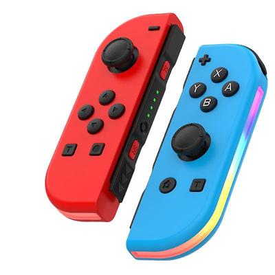 Controllers For Nintendo Switch, Replacement For Switch Controller With Rgb Led, Adjustable Turbo & Vibration, Red/blue