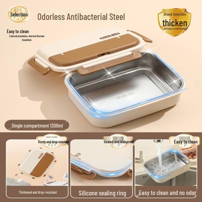 Youluo 304 Stainless Steel Insulated Microwaveable Lunch Box