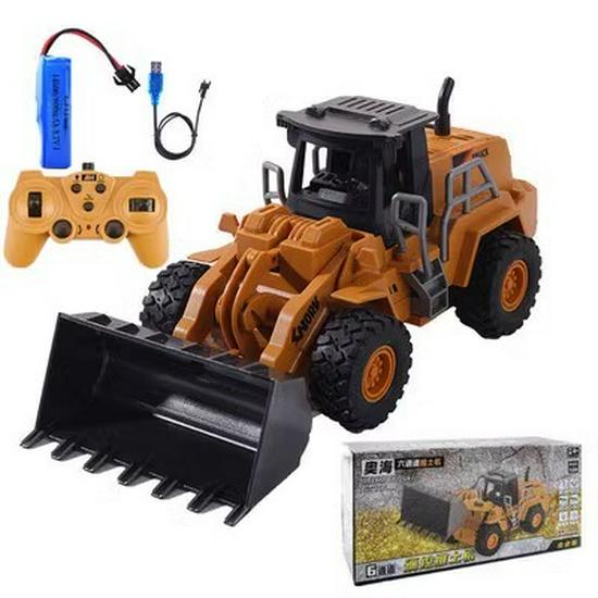 

Игрушка Бульдозер на Сплаве с Пультом Управления - Ударопрочный, Электрический, Инженерная Машина и Вилочный Погрузчик для Детей 3 original batteries